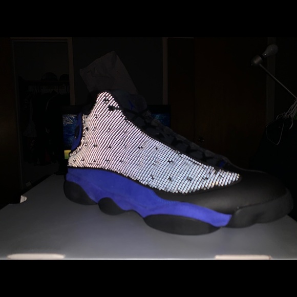 Air Jordan Retro 13 Black / Hyper Blue - Picture 2 of 2